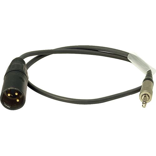Ambient Recording AK-XLR3M 3.5EW 3.5mm TRS Screw Lock to XLR-3M Adapter Cable