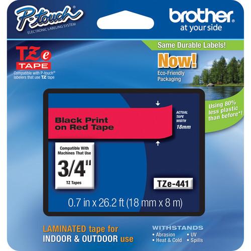 Brother TZe441 Laminated Tape for P-Touch Labelers