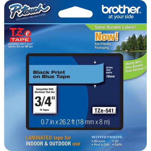 Brother TZe541 Laminated Tape for P-Touch Labelers