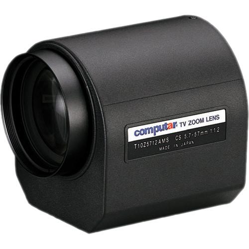 computar T10Z5712AMS 1 3" f1.2 10x Motorized Zoom, Video Auto Iris Lens w Spot