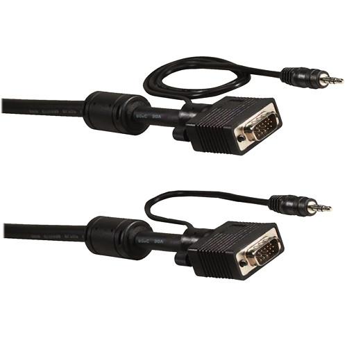 FSR CS-HDMFA-10 VGA UXGA & Audio High-Resolution M M Cable