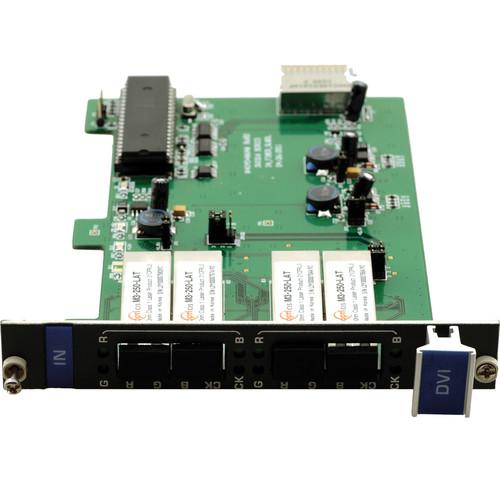 Kramer F610-IN2-F16 2-Input DVI over 4LC Fiber Card