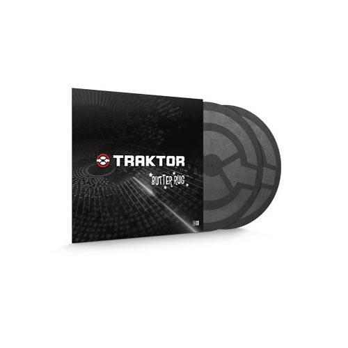 Native Instruments TRAKTOR Butter Rugs Advanced Slipmats for Turntablists