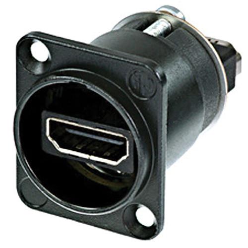 Neutrik HDMI 1.3 Feed Through Adapter D-Shape Housing IP65