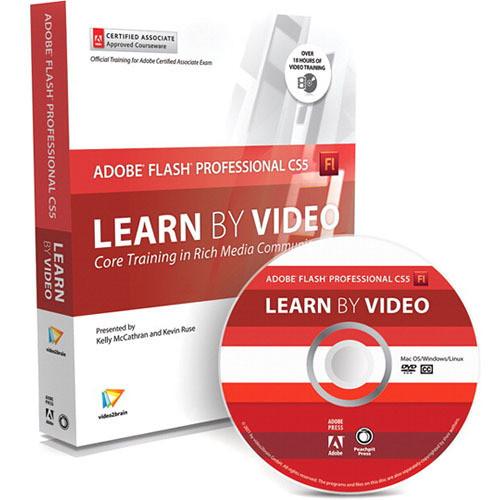 Pearson Education Book & DVD: Learn Adobe Flash Professional CS5 by Video: Core Training in Rich Media Communication