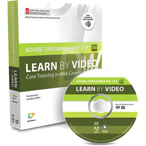 Pearson Education Book & DVD-ROM: Learn Adobe Dreamweaver CS5 by Video: Core Training in Web Communication