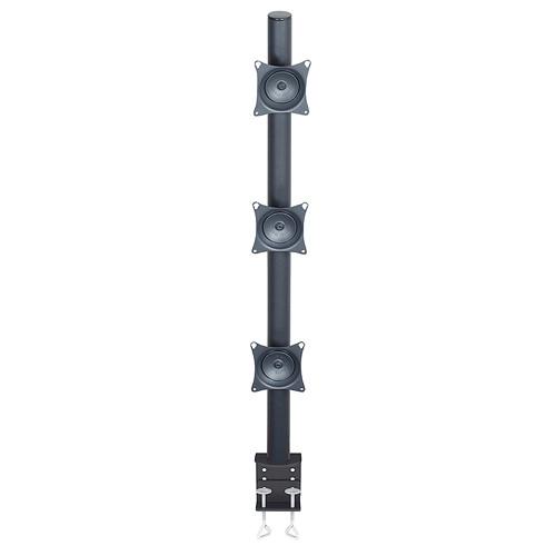 Premier Mounts MM-VC423 3 VESA Pole Mounts on 42" Pole with Clamp Base
