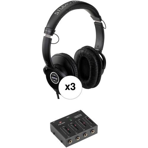 Senal SMH-500 Professional Studio Headphones and Headphone Amplifier Kit