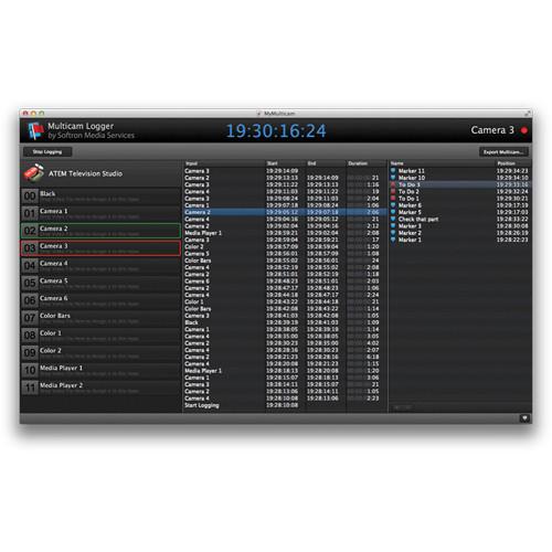Softron Multicam Logger