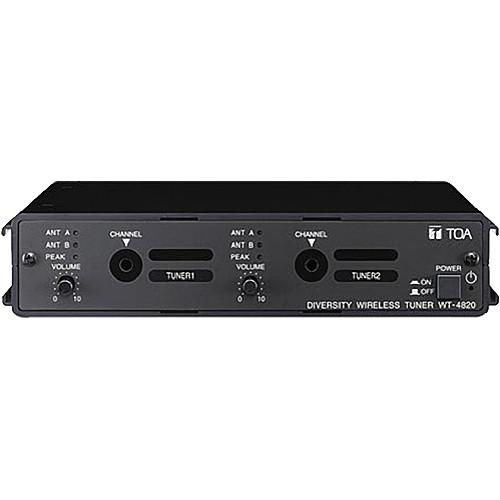 Toa Electronics WT-4820 Modular Dual-Channel Wireless Receiver