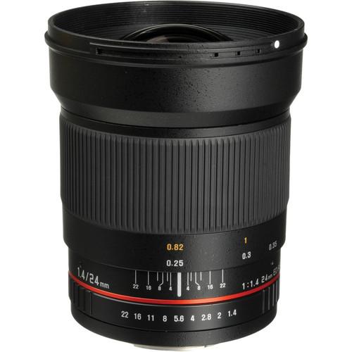 Bower 24mm f 1.4 Wide-Angle Lens for Sony A Mount Cameras