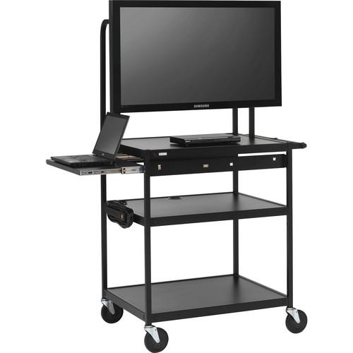 Bretford FP42MUL-E5BK Flat Panel Cabinet Cart