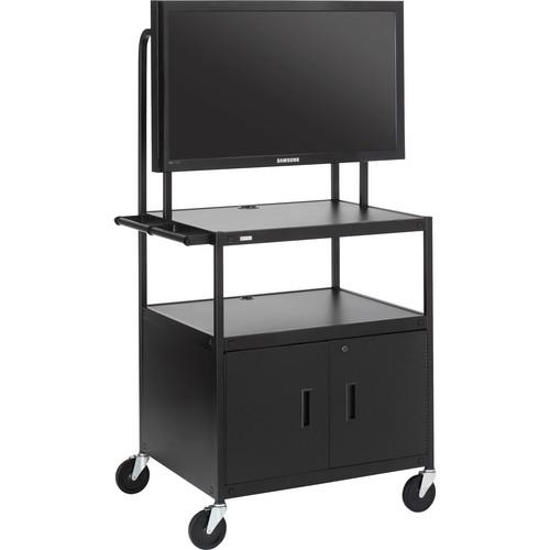 Bretford FP42ULC-E5BK Flat Panel Cabinet Cart