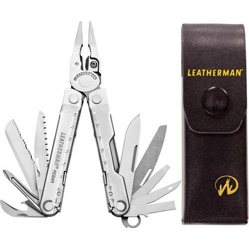 Leatherman Rebar Multi-Tool with Leather Box