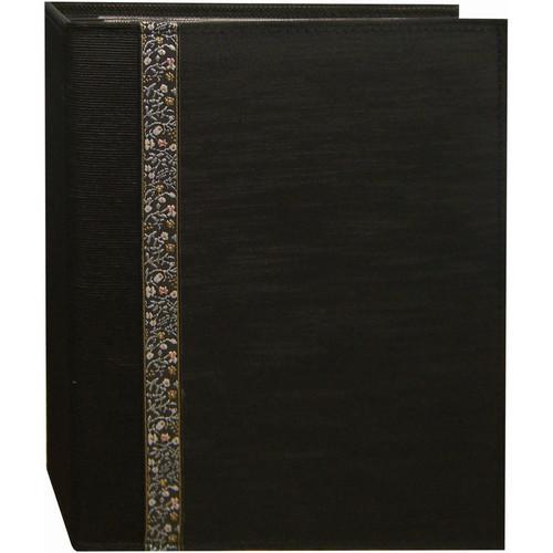 Pioneer Photo Albums TFP246-BK Tone-on Tone Fabric Photo Album