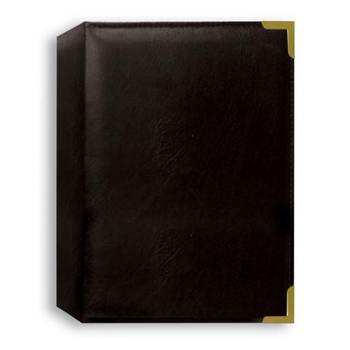 Pioneer Photo Albums TS246-BK Oxford Brass Corner Photo Album