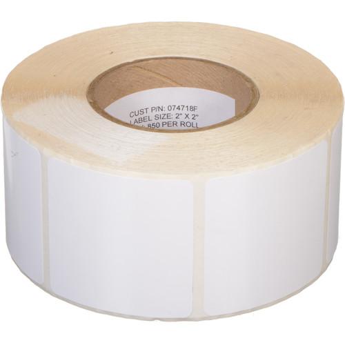 Primera White TuffCoat High-Gloss 2 x 2" Printable Labels for the LX400