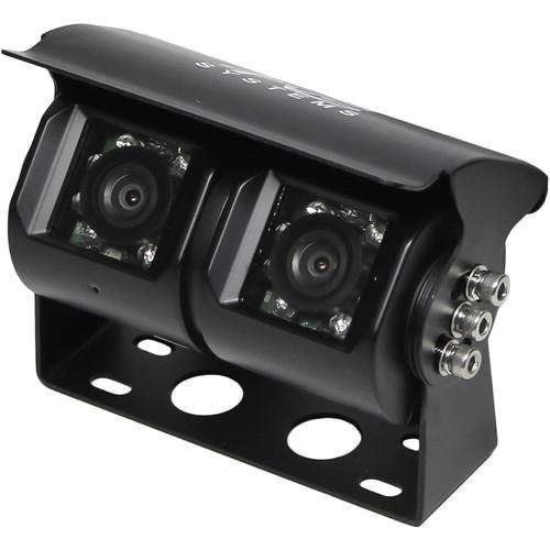 Rear View Safety Double-Lens Backup Camera