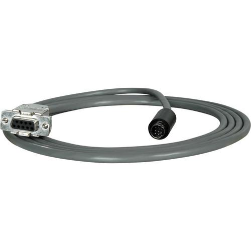 TecNec Visca Camera Control Cable 9-P D-Sub F to 8-P DIN M 15 Ft