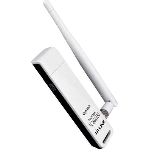 TP-Link 150 Mbps High Gain Wireless USB Adapter, TP-Link, 150, Mbps, High, Gain, Wireless, USB, Adapter