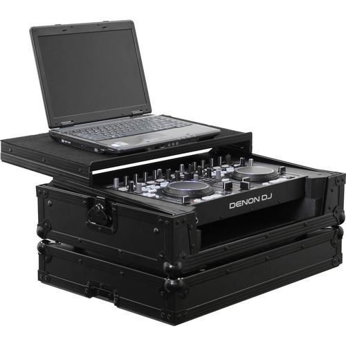 Odyssey Innovative Designs FRGSDNMC36000BL Flight Ready Black Label Glide Style Case for the DN-MC3000 6000 DJ MIDI Controller
