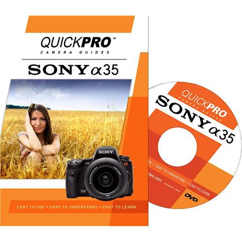 QuickPro DVD: Sony Alpha 35 Camera Guide