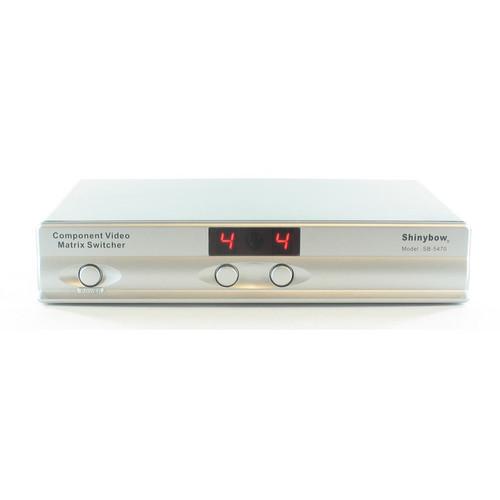 Shinybow SB-5470 4 x 2 HDTV Component Video & Audio Matrix Routing Switcher
