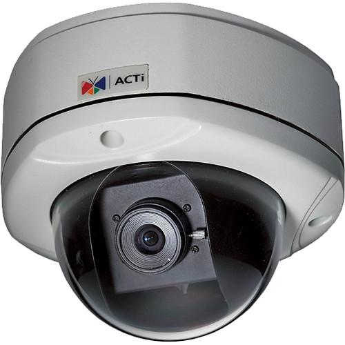 ACTi 4 MP IP Day Night Vandal-Proof Rugged Dome Camera
