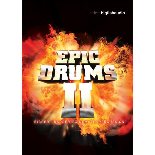 Big Fish Audio Epic Drums II DVD