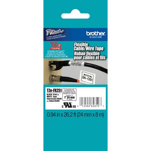 Brother TZeFX251 Flexible ID Tape