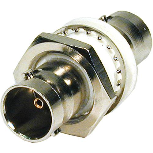 Comprehensive Premium 75 Ohm Isolated BNC Jack to Jack Chassis Mount Barrel Adapter