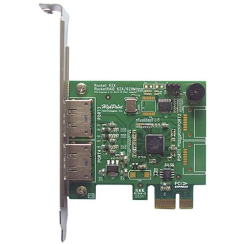 HighPoint RocketRAID 622 6Gb s External SATA RAID Host Adapter