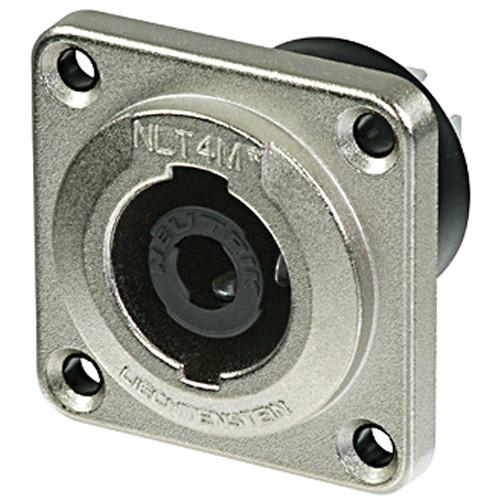 Neutrik NLT4MP SpeakON 4-Pole Male Chassis Connector