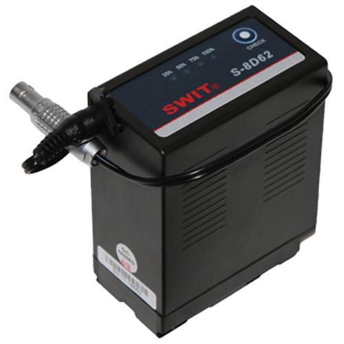 Teradek Panasonic D54 Battery Pack with 10" Barrel Adapter to 2-Pin Lemo Cable