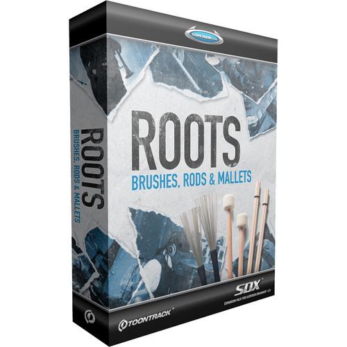 Toontrack Roots SDX - Brushes, Rods and Mallets