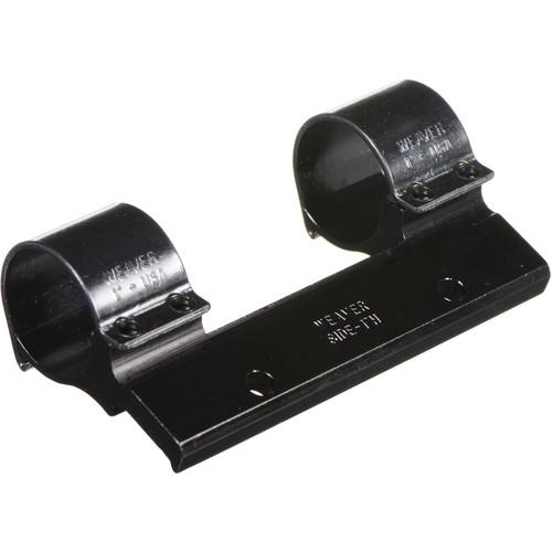 Weaver Detachable Side Mount 1" High Bracket & Rings
