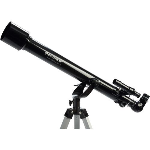 Celestron PowerSeeker 60 60mm f 12 AZ Refractor Telescope, Celestron, PowerSeeker, 60, 60mm, f, 12, AZ, Refractor, Telescope
