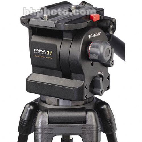 Daiwa Slik Daiwa-11 Fluid Head - Supports 25 lb
