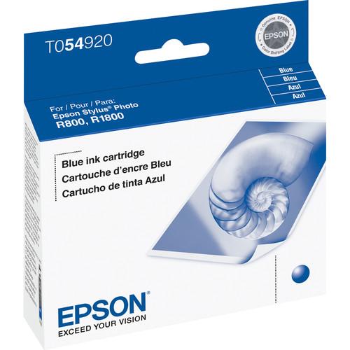 Epson Blue Ink Cartridge for Stylus Photo R800 & R1800 Printer