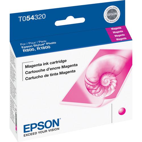Epson Magenta Ink Cartridge for Stylus Photo R800 & R1800 Printer