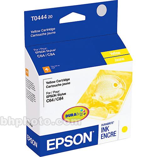 Epson Yellow Ink Cartridge for Epson Stylus C64, C66, C84, C86, CX4600, CX6400 & CX6600 Printers