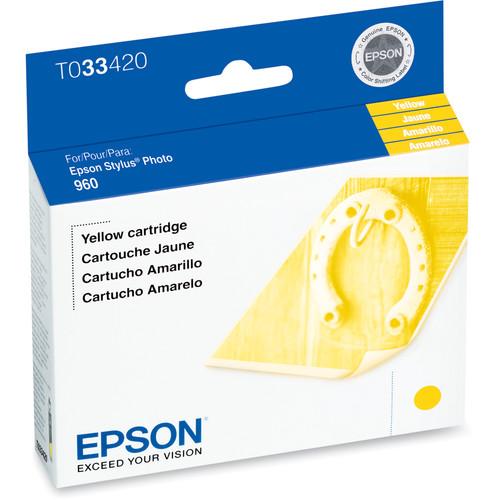 Epson Yellow Ink Cartridge for Epson Stylus Photo 960 Printer