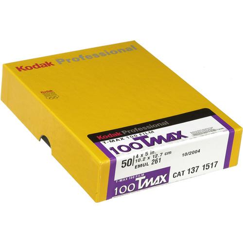 Kodak Professional T-Max 100 Black and