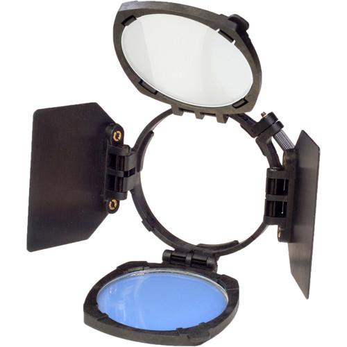 PAG RAKPL 9959 Rotating Accessory Kit for Paglight - includes: Accessory Holder, Barndoors, Dichroic Filter and Diffuser