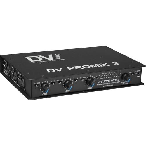 PSC DV PROMIX 3 Portable Audio Mixer