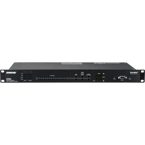 Shure DFR22 - Audio Processor with Notch-Filtered Feedback Suppression