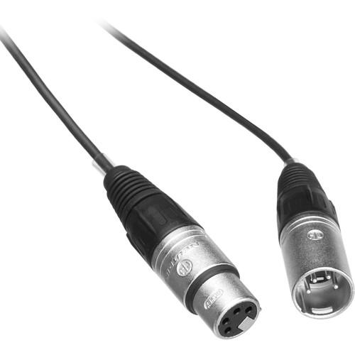 Telex HE-15 - 4-Pin XLR Male to 4-Pin XLR Female Headset Extension Cable - 15