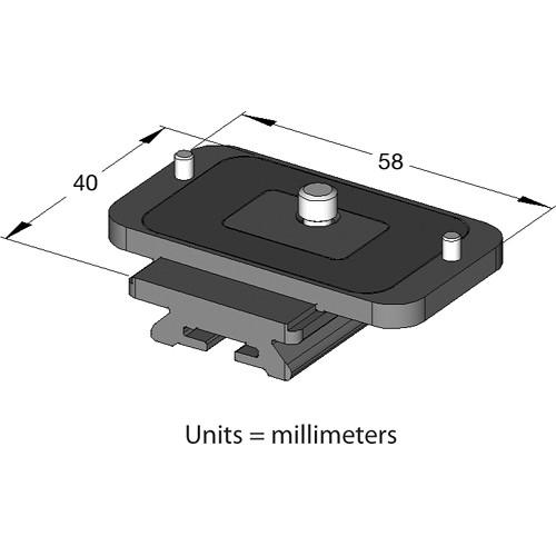 Arca-Swiss Variokit monoballFix Cameraplate for Mamiya Cameras