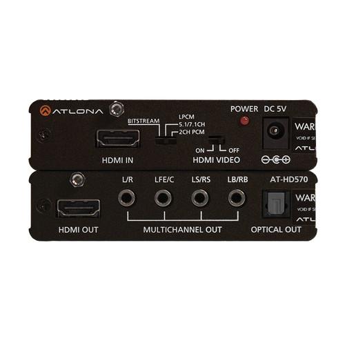Atlona AT-HD570 HDMI Audio De-Embedder