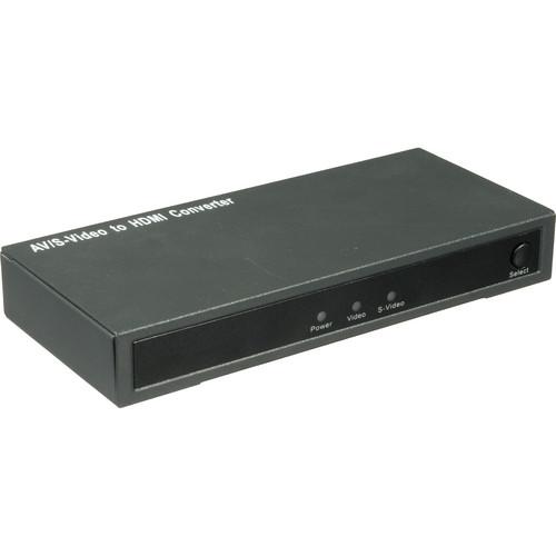 Comprehensive Composite S-Video & Audio to HDMI Converter